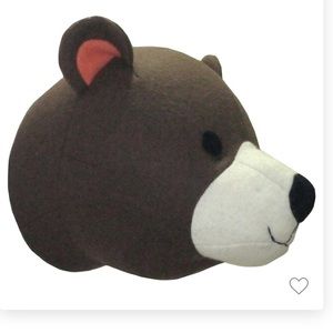 Pillowfort Stuffed Bear Head Wall Decor